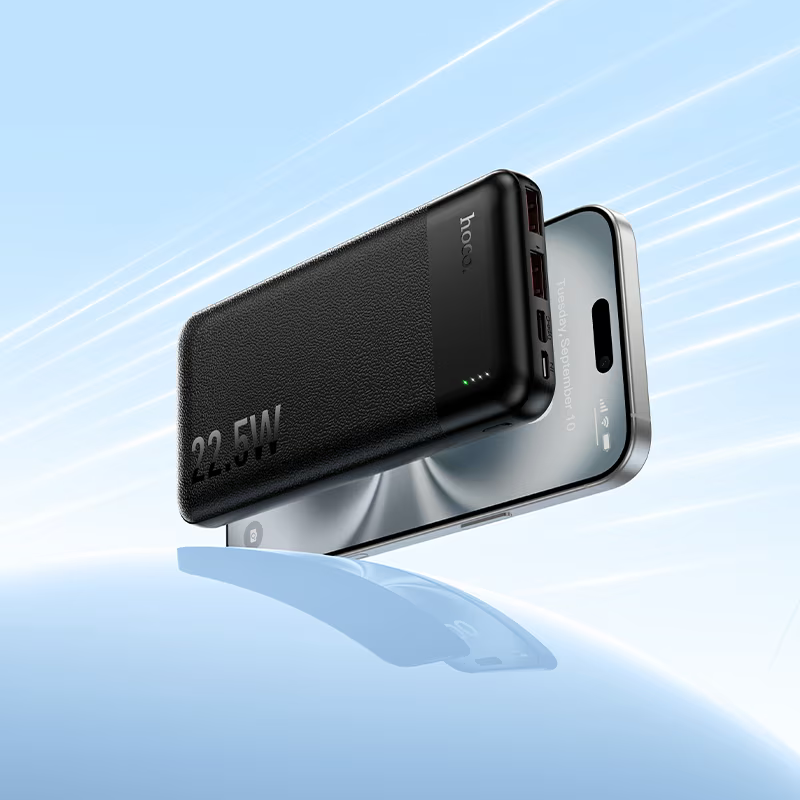 Hoco Fully Compatible Power Bank J159 (10000mAh) - Black